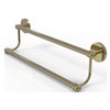 Allied Brass Tango Unlacquered Brass 24-in Double Towel Bar