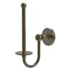 Allied Brass Shadwell Antique Brass Single Post Wall Mount Toilet Paper Holder