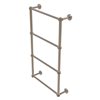 Allied Brass Waverly Place Antique Pewter 4 Tier 36-in Ladder Towel Bar with Dotted Detail