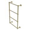Allied Brass Waverly Place Satin Brass 4 Tier 30-in Ladder Towel Bar