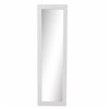 Mind Reader White Wall Mount Jewelry Armoire