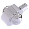 Allied Brass Geometric Traditional 1-1/2-in Cabinet Knob - Polished Chrome