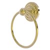 Allied Brass Que New Unlacquered Brass Wall Mount Towel Ring