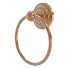 Allied Brass Que New Brushed Bronze Wall Mount Towel Ring