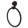 Allied Brass Venus Oil Rubbed Bronze Wall Mount Towel Ring with Twisted Accents