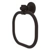 Allied Brass Continental Oil Rubbed Bronze Wall Mount Towel Ring with Twisted Accents