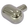 Allied Brass Polished Nickel 1.25-in Oval Traditional Cabinet Knob