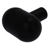 Allied Brass Matte Black 1.25-in Oval Traditional Cabinet Knob