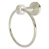Allied Brass Pacific Beach Polished Nickel Wall Mount Towel Ring