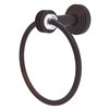 Allied Brass Pacific Beach Venetian Bronze Wall Mount Towel Ring with Dotted Accents
