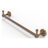 Allied Brass Sag Harbor 18-in Brushed Bronze Wall Mount Single Towel Bar