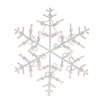 Northlight 13.5-in Lighted Snowflake Christmas Window Silhouette Decoration