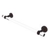 Allied Brass Pacific Beach Venetian Bronze Wall Mounted 24-in Towel Bar with Twisted Accents