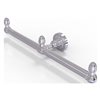 Allied Brass Dottingham Polished Chrome Wall Mounted 2-Arm Guest Towel Holder