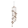 Grayson Lane 36-in Gold Metal Dragonfly Wind Chime with Wind Catchers
