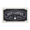 Grayson Lane 13.6-in H x 23.55-in W Coffee Wood Wall Accent