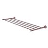 Allied Brass Carolina Crystal 36-in Antique Copper Wall-Mounted Towel Rack