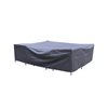 Velago 65-in x 55-in x 30-in Black Polyester Waterproof Patio Furniture Cover