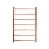 Reln 36.2-in x 24.4-in 7-Bar Rose Gold Wall Mounted Electric Towel Warmer