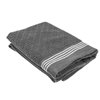 IH Casa Decor Luxury Stitch Cool Grey Cotton Bath Towels - Set of 2