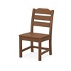 allen + roth Oakport Teak Plastic Dining Chair