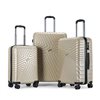 Homerun Santorini 48,5 x 30,5 x 74 cm Champagne Polycarbonate Hardshell Suitcase Set (3-Bag)
