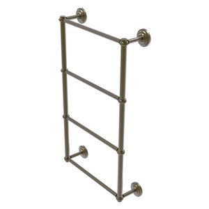 Allied Brass Que New 30-in Antique Brass Wall Mount Towel Rack