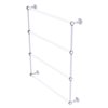 Allied Brass Pacific Grove 30-in Wall Mount Matte White Towel Rack