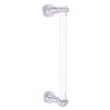 Allied Brass Clearview Polished chrome 12-in Single Side Shower Door Pull with Twisted Accents