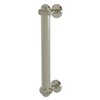 Allied Brass Polished Nickel 8-in Door Pull with Twisted Accents