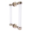 Allied Brass Clearview Pewter 8-in Hinged Shower Door Handle
