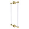 Allied Brass Pacific Grove Satin Brass 18-in Hinged Shower Door Pull