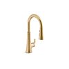 KOHLER Tone Brass Touchless Pull-Down Single-Handle Kitchen Sink Faucet