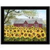 Trendy Decor 4 U 27-in x 21-in Sunshine Printed Wall Art with Black Frame