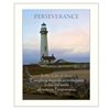 Trendy Decor 4 U 14-in x 18-in Perseverance Wall Art Print with White Frame