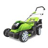 Greenworks 40-Volt Lithium-Ion Push 17-in Cordless Electric Lawn Mower (Tool Only)