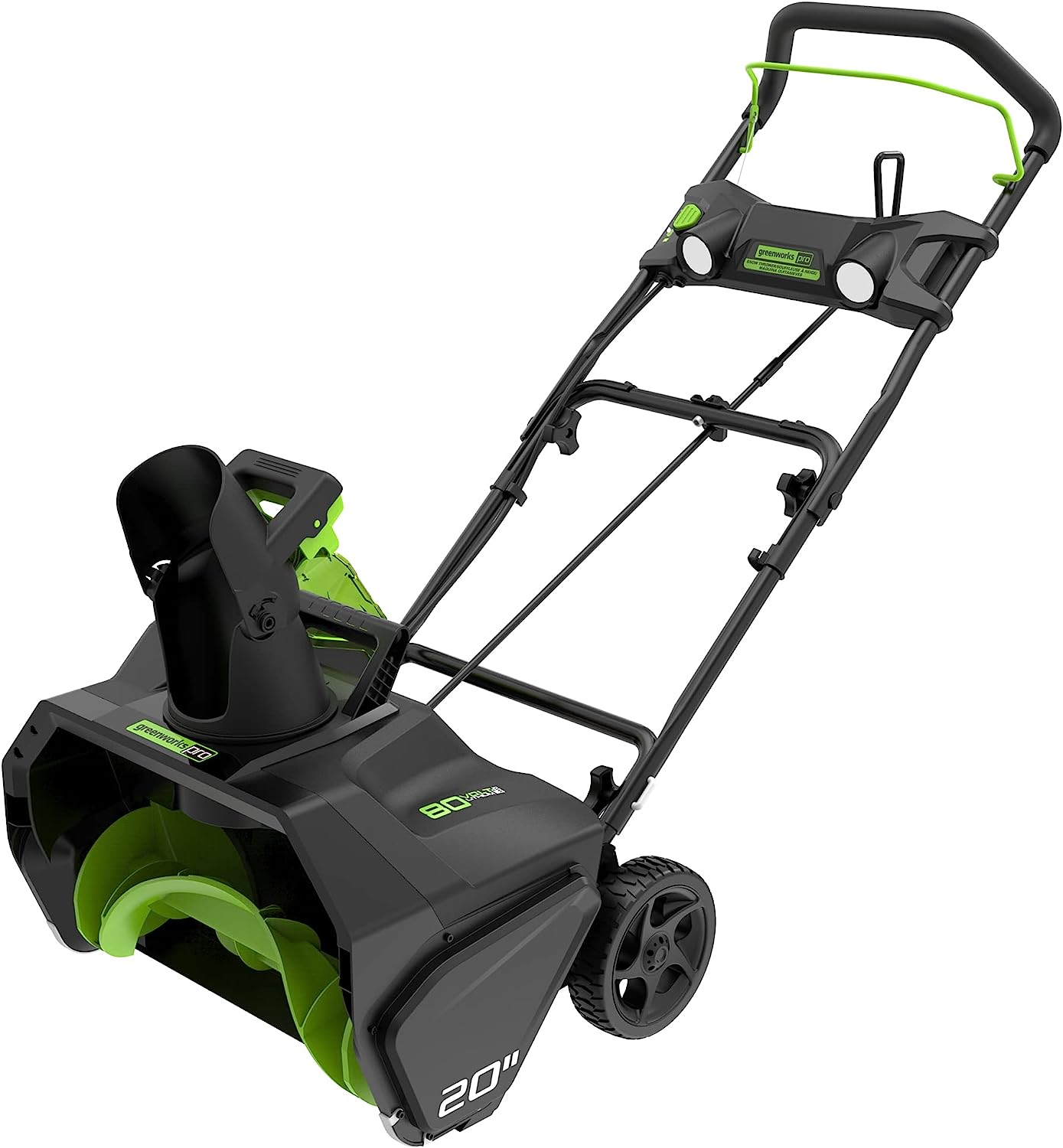 Greenworks PRO 80-Volt 20-in Single-Stage Cordless Electric Snow 