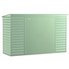 Arrow Select 10-ft x 4-ft Green Galvanized Steel Storage Shed