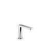 KOHLER Composed Polished Chrome Touchless Single Hole Bathroom Sink Faucet - Drain Included