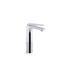 KOHLER Avid Polished Chrome 1-Handle Single Hole WaterSense Labelled Bathroom Sink Faucet - Drain Included