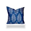 Joita Home Breezy 14-in x 14-in Soft Royal Pillow, Zipper Cover