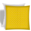 Joita Home Diner Dot 17-in x 17-in Pineapple Zippered Pillow Cover with Insert - Set of 2