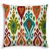 Joita Home Lakota 20-in x 20-in Red Indoor/Outdoor Pillow with Sewn Closure