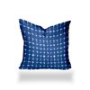 Joita Home Flashitte 1-Piece 20-in x 20-in Square Indoor/Outdoor Soft Royal Pillow Sewn Closed