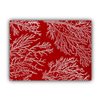 Joita Home Sea of Coral Red Polyester Rectangle Placemat