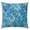 Joita Home Remedia Blue Square 17-in x 17-in Pillows Pillow Sewn Closure - Set of 2