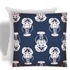Joita Home Lobsterfest Navy Square 17-in x 17-in Zippered Pillow Covers with Inserts - Set of 2