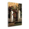 Tangletown Fine Art Jardi Colonial by Poch Romeu 36-in x 28-in Canvas Print