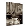 "Tangletown Fine Art ""Tuscany Caffe - 4"" by Alan Blaustein 25-in x 25-in Canvas Print"