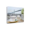 "Tangletown Fine Art Frameless 18-in x 27-in ""Dream Cafe Bay Bridge - 1"" Canvas Print"